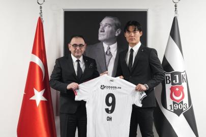 Beşiktaş'ın ilk Güney Koreli oyuncusu Hyeongyu Oh