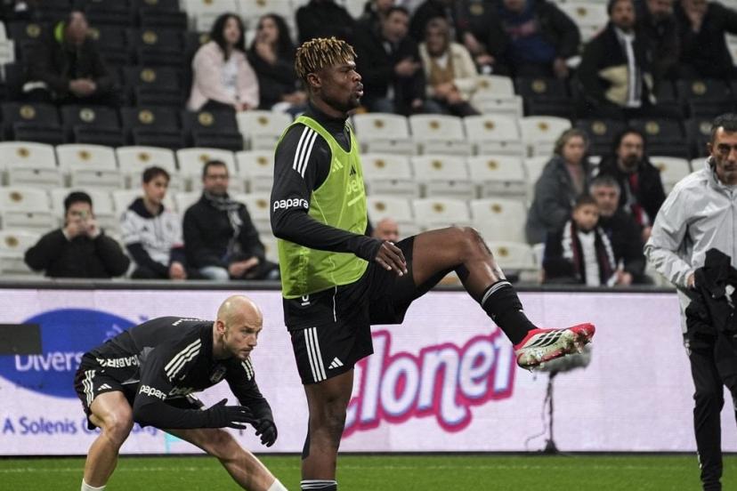 Beşiktaş’ın yeni transferi Emmanuel Agbadou ilk maçında asist yaptı