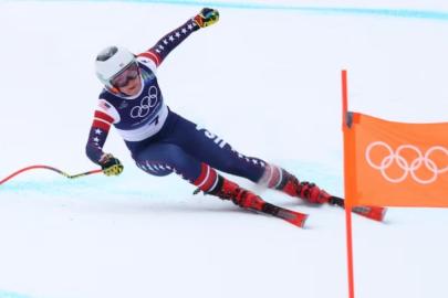 Breezy Johnson, Kış Olimpiyatları'nda altın madalyayı aldı