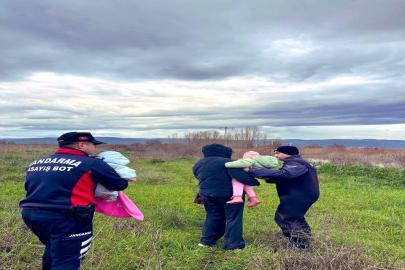 Bursa’da selde mahsur kalan aile kurtarıldı