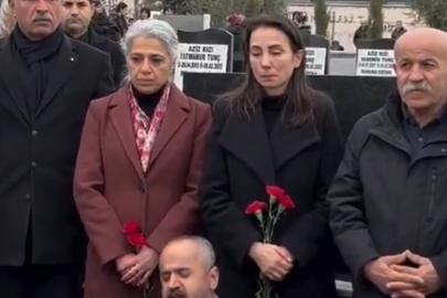 DEM heyeti Adıyaman'da: Mezarlıkta saz çalındı