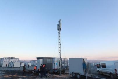 Deprem bölgesinde haberleşme altyapısına 581,7 milyon lira