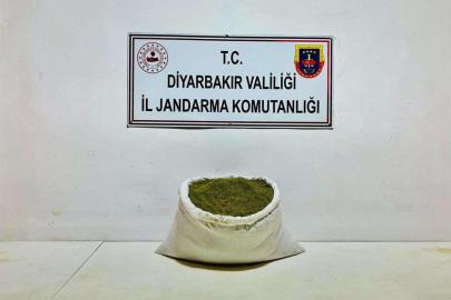 Diyarbakır'da 38 kilogram esrar ele geçirildi