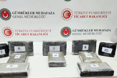 Edirne’de otomobil tamponunda 11 kilo uyuşturucu ele geçirildi