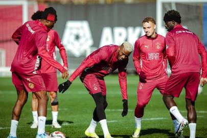 Galatasaray, Rizespor maçının hazırlıklarını sürdürdü