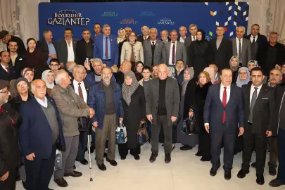 Gaziantep'te Başkan Şahin'den emeklilere müjde