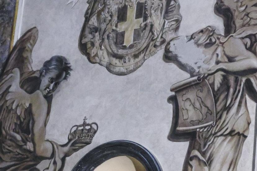 İtalya'da tartışma yaratan melek figürlü fresk kaldırıldı