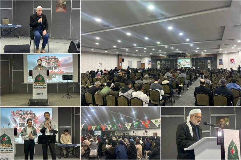 Konya'da "Şubat Ayı Şehadet Ayı " programı düzenlendi
