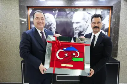 Manisa’da Azerbaycan Kültür Derneği’nden dostluk ziyareti