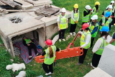 Muğla’da gençler afetlere hazırlanıyor