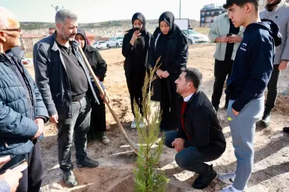 Nevşehir Belediyesi'nden hatıra ormanı