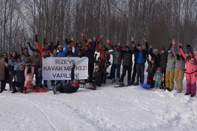 Rizeliler kayak merkezi istiyor: Tüm şartları taşıyor