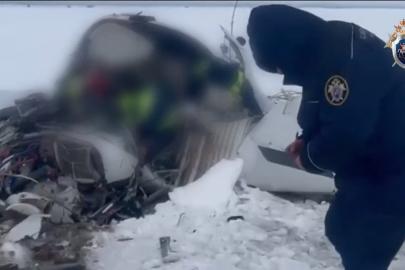 Rusya'da düşen eğitim uçağında 3 kişi can verdi