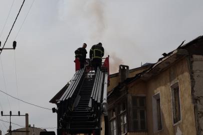 Baca yangını korkuttu