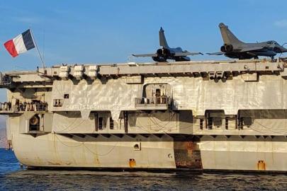 BFMTV: Fransız Charles de Gaulle uçak gemisi Doğu Akdeniz'e gönderildi