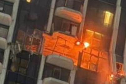 Dubai'de binaya İHA isabet etti