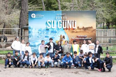 Dünya Su Günü'nde çocuklara eğlenceli eğitim