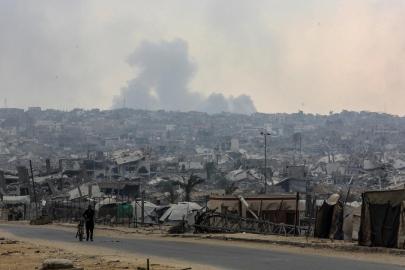 Soykırımcı İsrail'in Gazze Şeridi'ne düzenlediği saldırıda 3'ü polis 6 Filistinli öldü