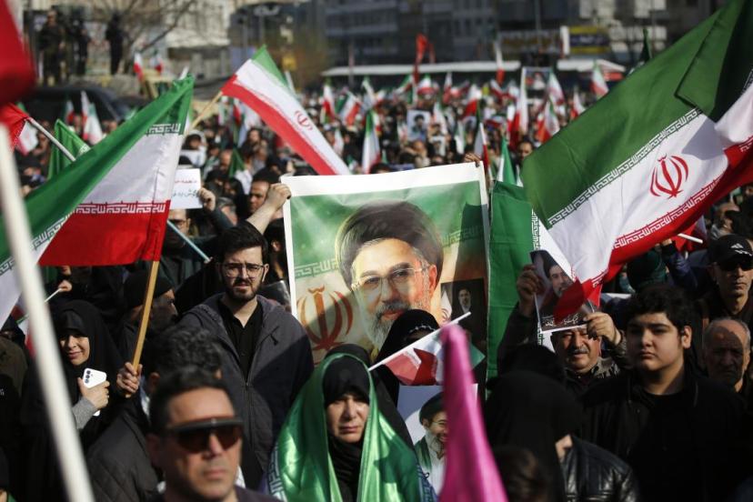 Tahran'da yeni lider Mücteba Hamaney için "biat mitingi" düzenlendi