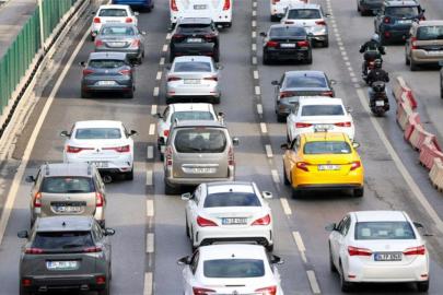 Trafikteki araç sayısı 117 bin 570 arttı