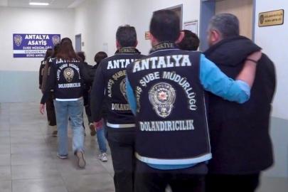 Antalya merkezli dolandırıcılık operasyonu: 3 tutuklu
