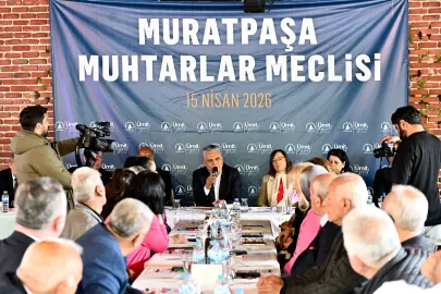 Antalya Muratpaşa'da muhtarlar toplandı