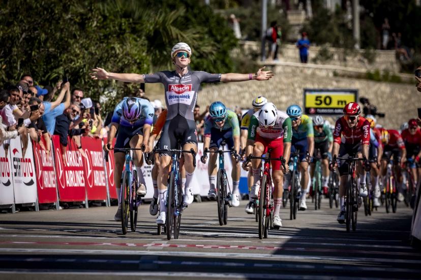 Antalya'da Cumhurbaşkanlığı bisiklet turu heyecanı