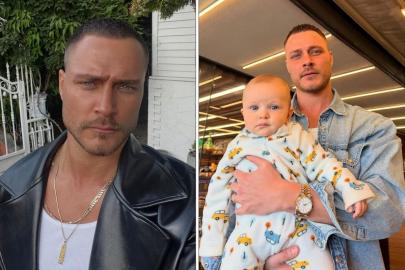 Aynı babası! Burak Çelik'in oğlu Aslan görenleri şaşırttı