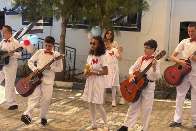 Bodrum'da özel öğrencilerden şenlik