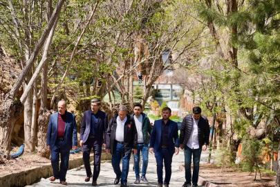 Darende’de Günpınar Şelalesi yaz sezonuna hazırlanıyor