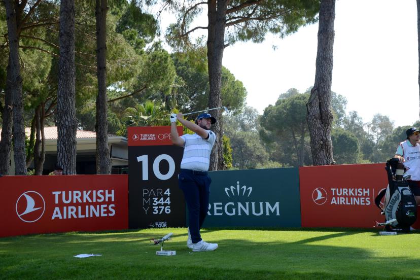 Turkish Airlines Open Golf Turnuvası'nda yıldızlar sahaya çıktı