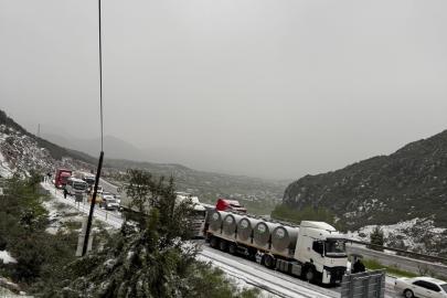 Antalya'da mayıs ayında kar sürprizi