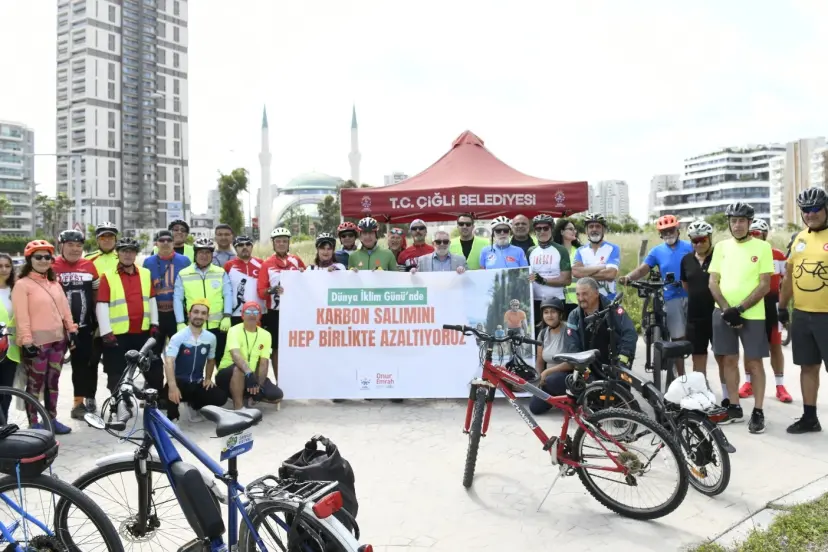 Çiğli’de iklime pedal, doğaya sıfır atık