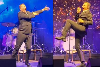 Dubai’de konser veren Rafet El Roman'ın dansı geceye damga vurdu