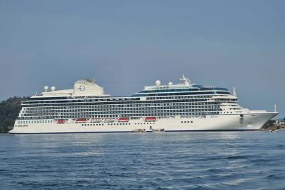 Fethiye'ye kruvaziyerle bin 160 turist geldi