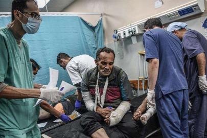 Gazze'de binlerce hasta ve yaralı tedavi için sınır kapısının açılmasını bekliyor