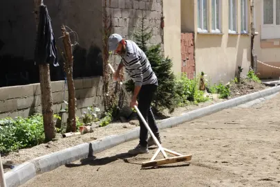 Giresun'da altyapı ve üstyapı çalışmaları sürüyor