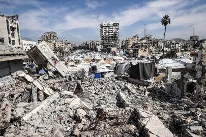 Katil İsrail'in Gazze'ye saldırılarında can kaybı 72 bin 772'ye yükseldi