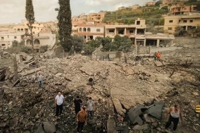 Siyonistlerin, Güney Lübnan'a düzenlediği saldırılarda en az 29 kişi can verdi