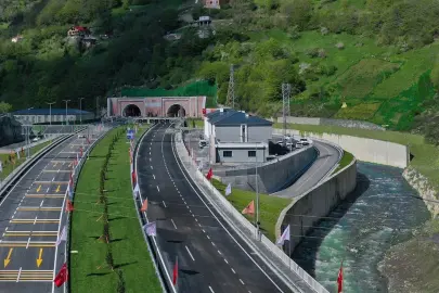 Zigana Tüneli seyahat süresi 20 dakika kısaldı