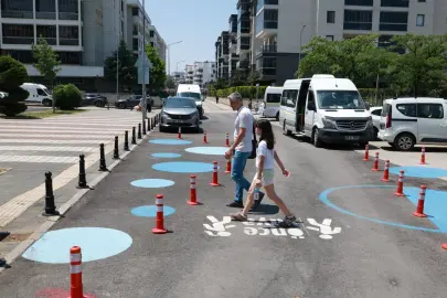 Bursa Osmangazi’de sokaklar çocuklar için dönüştü