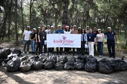 Çiftlik Park Mesire Alanı’nda çevre için el ele verildi