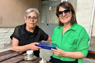 Keşanlı gençlerden 44 yıllık sağlık çınarına anlamlı ziyaret