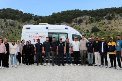 Sağlık personeline güvenli sürüş eğitimi