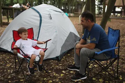 Sakarya Büyükşehir'den baba-çocuk kampı