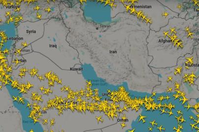 Suriye ve Irak hava sahasını geçici olarak kapattı