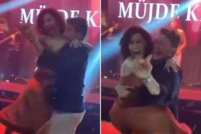 Taşacak Bu Deniz eğlencesinde Naz Sayıner ile Erdem Şanlı'nın samimi görüntüleri! Peş peşe hamleler geldi