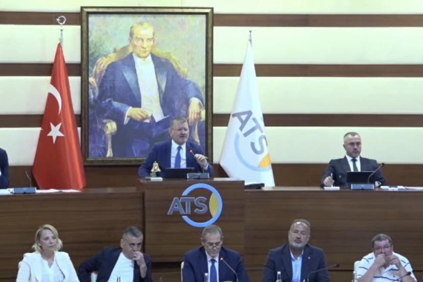 ATSO'da gergin meclis