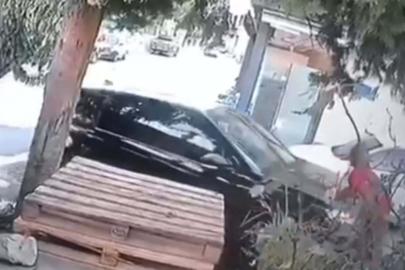Cipin çarptığı yaya öldü; kaza kamerada