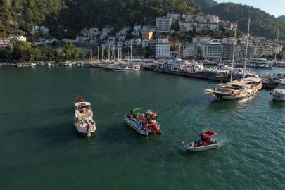 Fethiye Körfezi'ndeki dip çamuru, Çin'den getirilen gemi ile temizlenecek